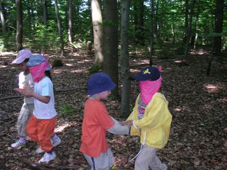 Kinder in Aktion